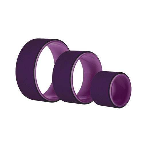 VERPEAK Yoga Wheel 3 Yoga Wheel Set (Purple)