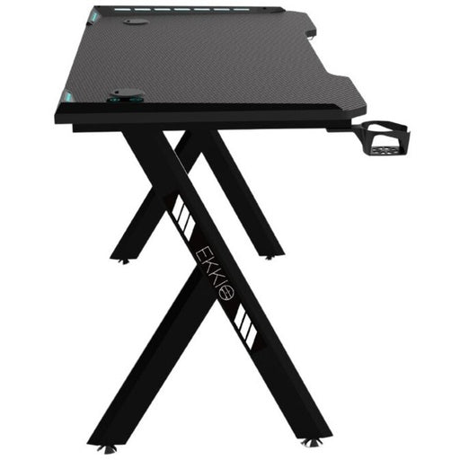 EKKIO RGB Gaming Desk Y Shape Black 100cm