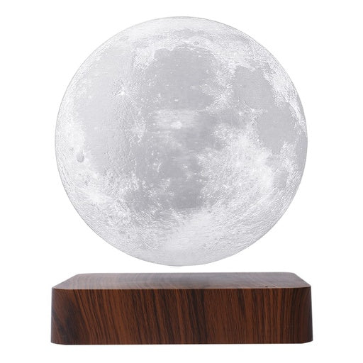 GOMINIMO Magnetic Levitating 3D Moon Lamp - Dark Brown