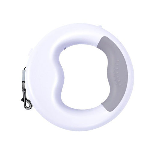 Floofi Doughnut Dog Leash with USB and LED White