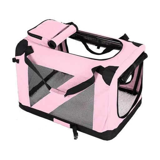 FLOOFI Portable Pet Carrier-Model 1-XL Size (Pink)