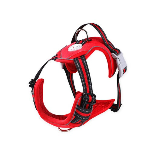 FLOOFI Dog Harness Vest M Size (Red)