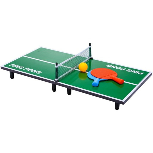 GOMINIMO Tabletop Table Tennis Game (Green)