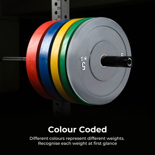 VERPEAK Colour Bumper Plate 5KG x 2 Gray