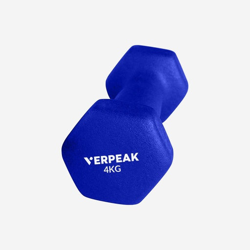 VERPEAK Neoprene Dumbbell 4kg x 2 (Blue)