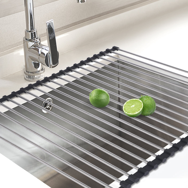TOQUE Stainless Steel Dish Drying Rack-1954802797618794502
