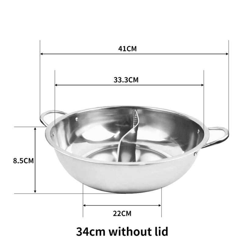 TOQUE 34cm Stainless Steel Twin Mandarin-1954802798092750850