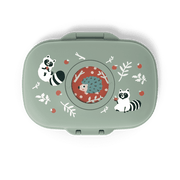 Monbento Gram Snack Box-Green Raccoon Green Raccoon-1954803050044592129