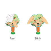 Oribel VertiPlay Wall Toy: Busy Woodpecker knocker-1954803060920422403