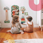 Oribel VertiPlay Wall Toy: Hoppy Bunny and Friends-1954803093464027139
