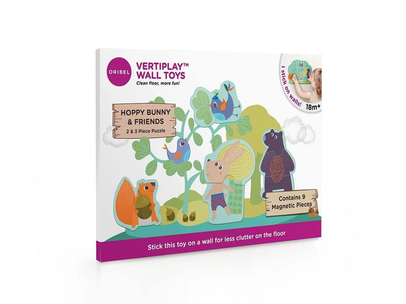 Oribel VertiPlay Wall Toy: Hoppy Bunny and Friends-1954803093464027143