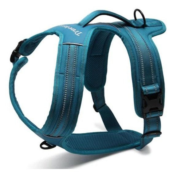 True Love Heavy Duty Sports Dog Harness - Blue, L-1831155626873589760