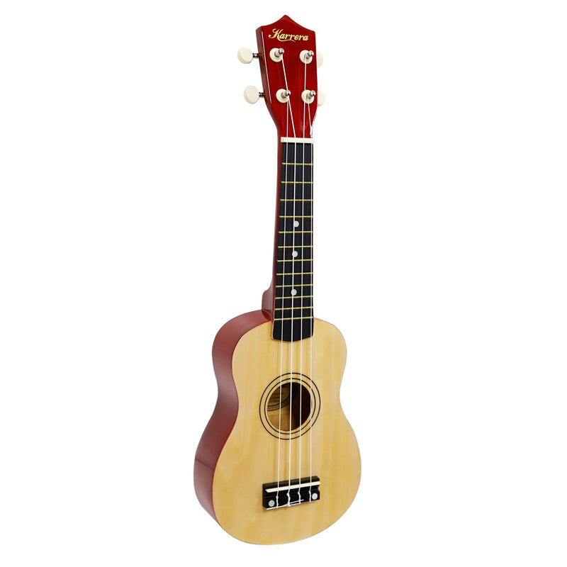 Karrera 21in Ukulele Guitar - Natural