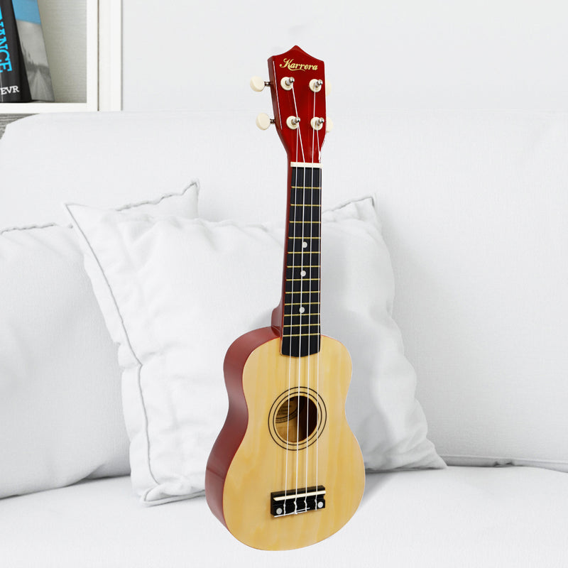 Karrera 21in Ukulele Guitar - Natural