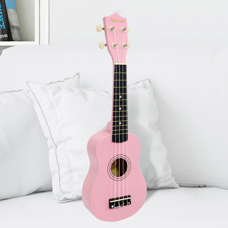Karrera 21in Ukulele Guitar- Pink