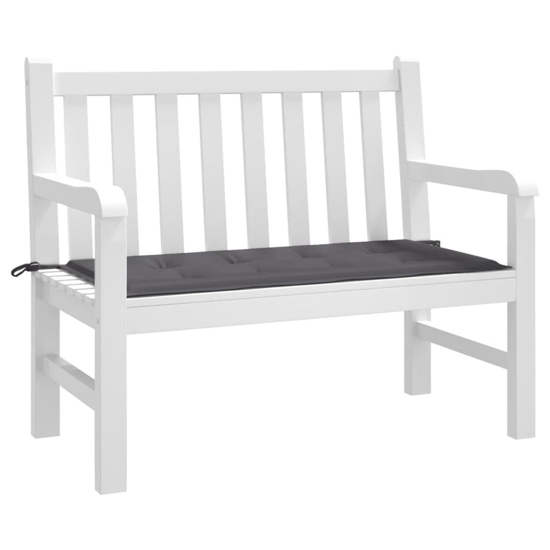 vidaXL Garden Bench Cushion Anthracite 120x50x4 cm Oxford Fabric