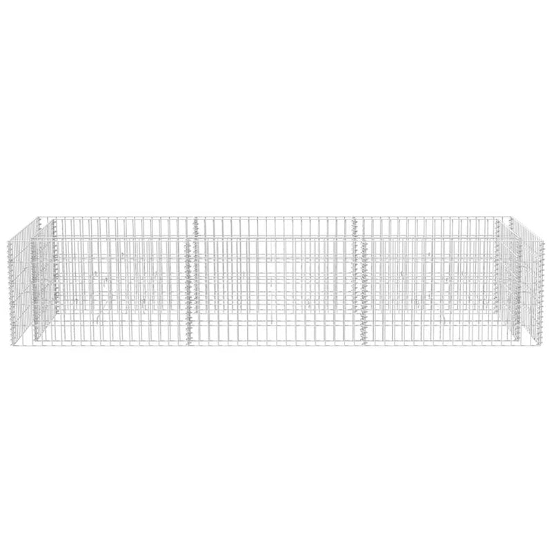 vidaXL Gabion Raised Bed Steel 270x90x50 cm