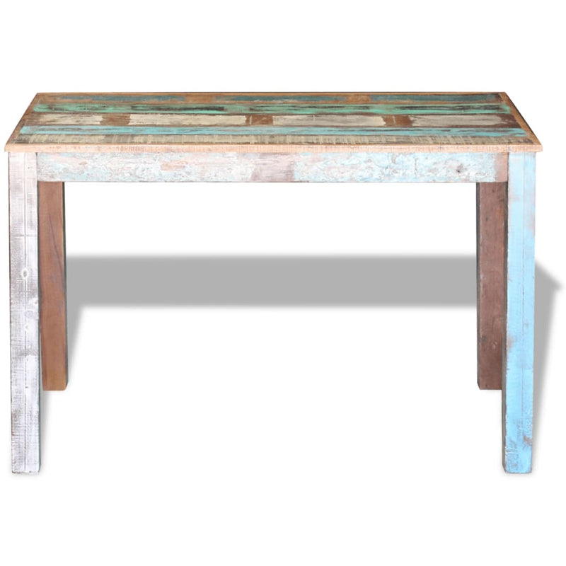 vidaXL Dining Table Solid Reclaimed Wood 115x60x76 cm