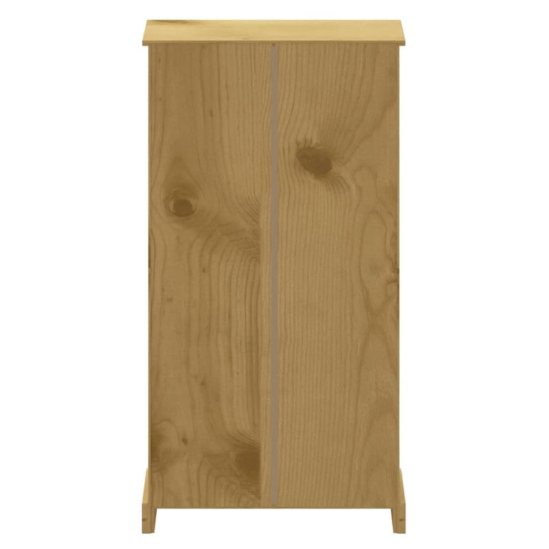 vidaXL 4-Tier Bookcase Mexican Pine Corona Range 80x29x150 cm