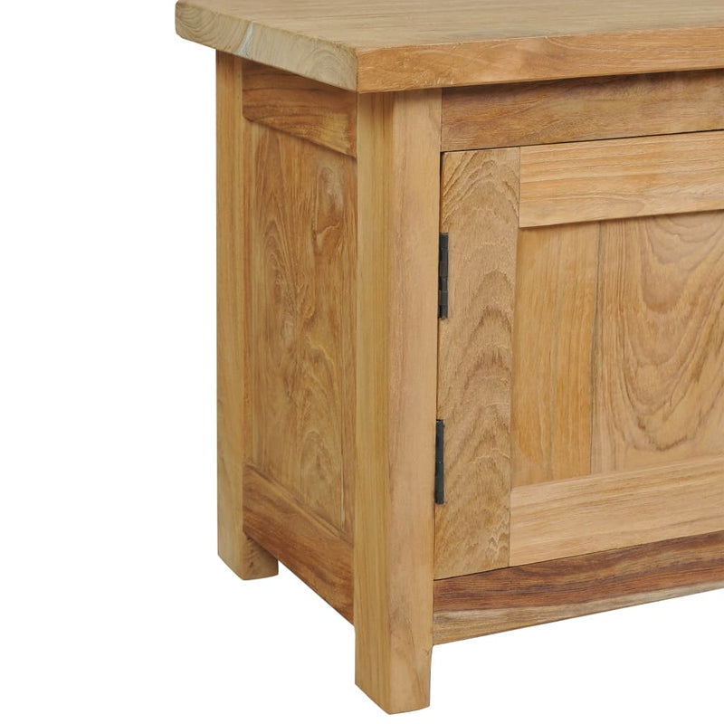 vidaXL TV Cabinet Solid Teak 120x30x40 cm