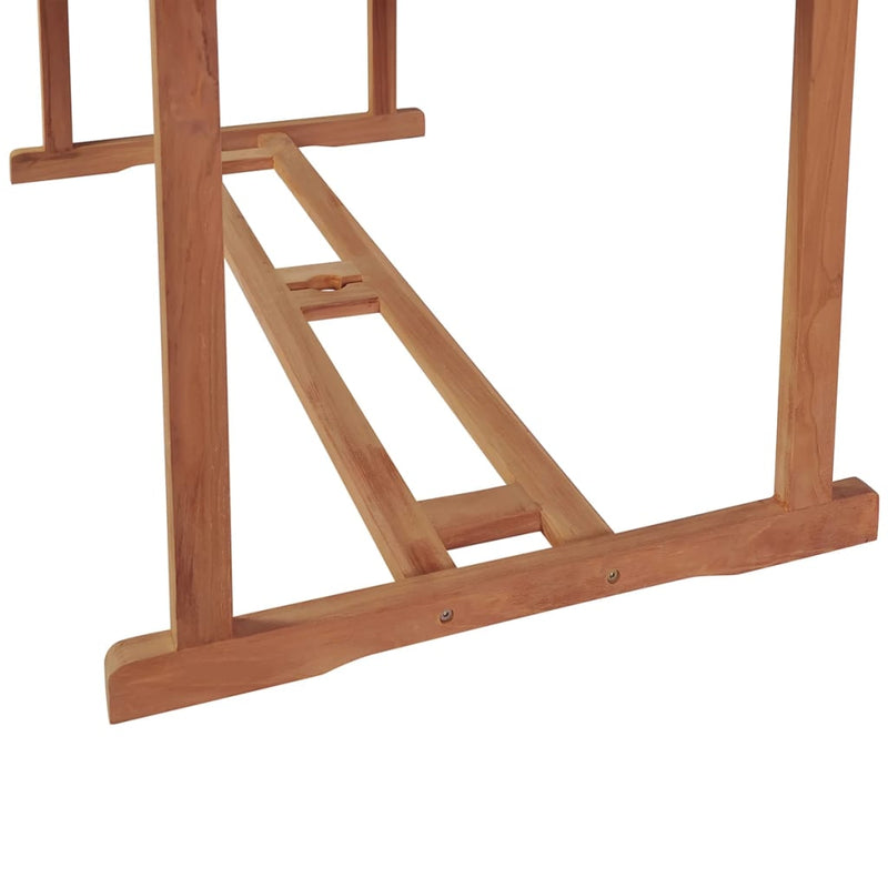 vidaXL Garden Table 180x90x75 cm Solid Teak Wood