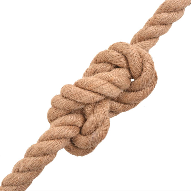vidaXL Rope 100% Jute 20 mm 50 m