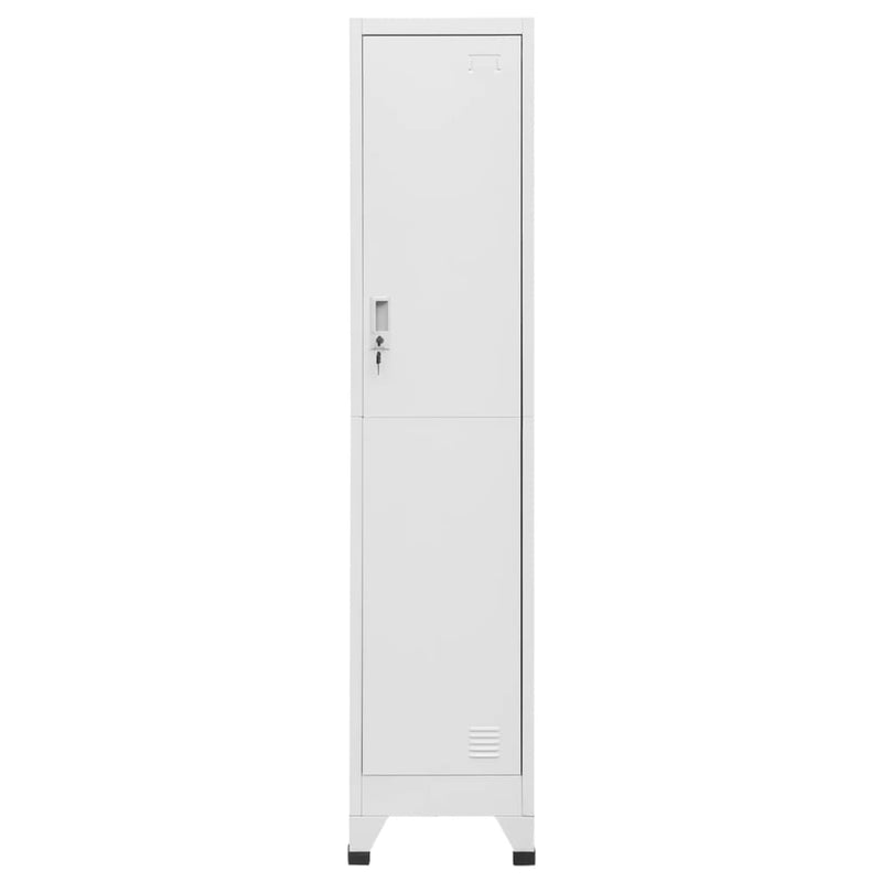 vidaXL Locker Cabinet 38x45x180 cm