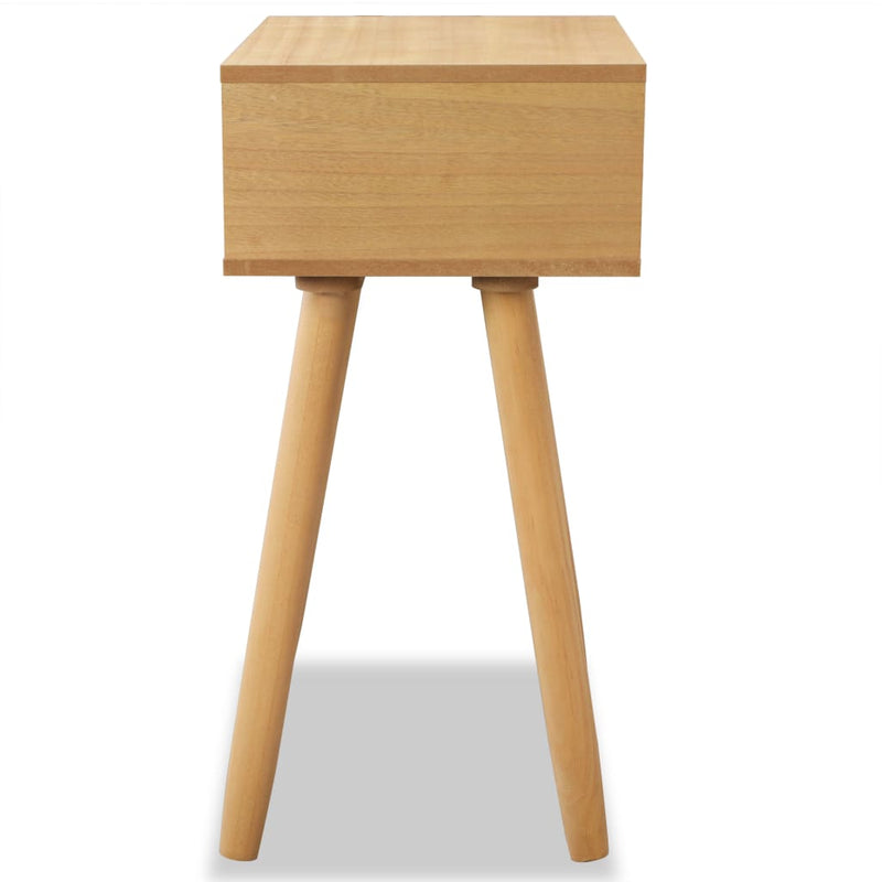 vidaXL Bedside Tables 2 pcs Solid Pinewood 40x30x61 cm Brown