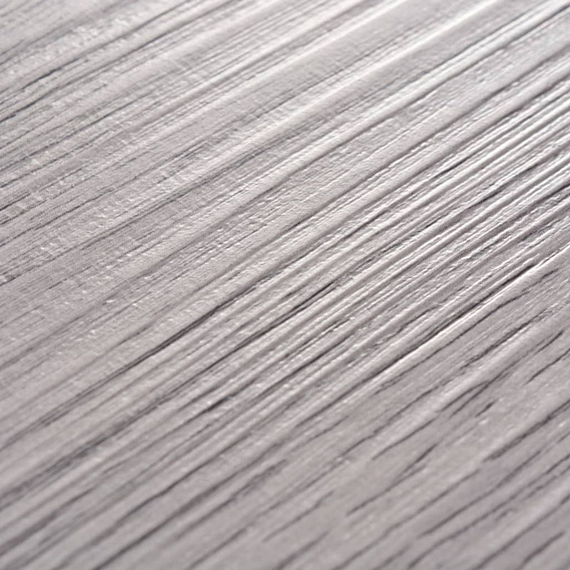 vidaXL Non Self-adhesive PVC Flooring Planks 5.26 m² 2 mm Dark Grey