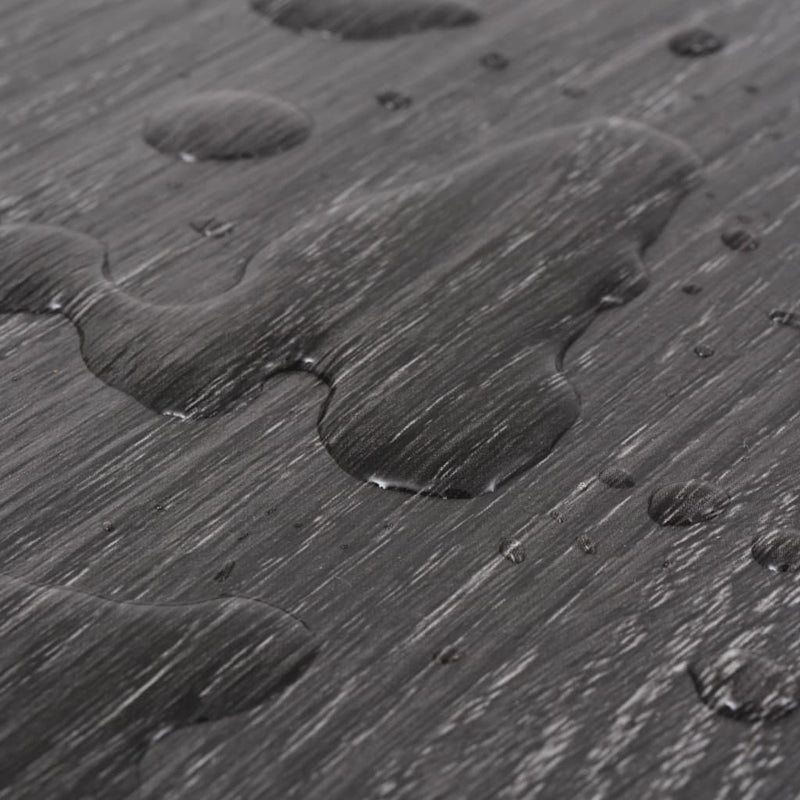 vidaXL Self-adhesive PVC Flooring Planks 5.02 m² 2 mm Black and White