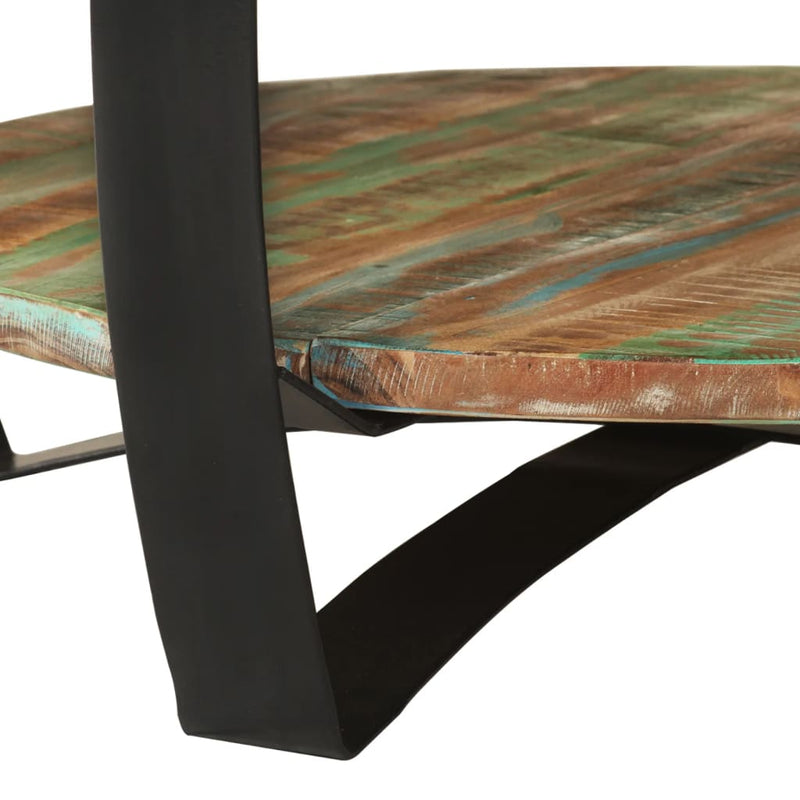 vidaXL Coffee Table 65 cm Solid Reclaimed Wood