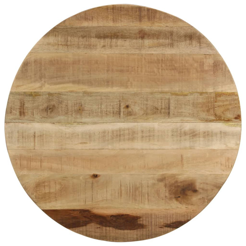 vidaXL Coffee Table 65 cm Solid Rough Mango Wood