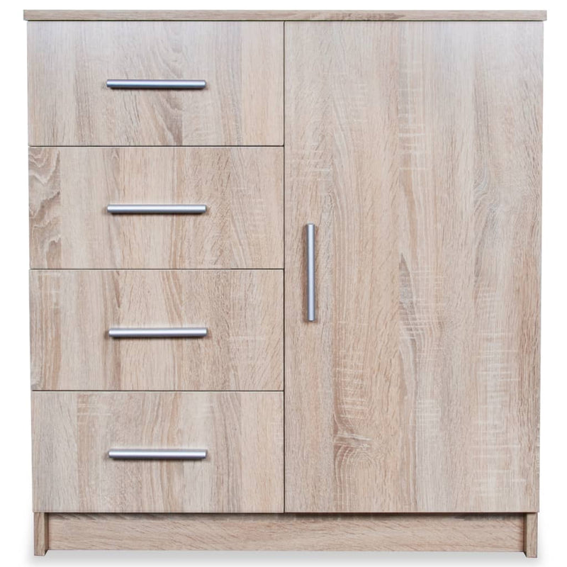 vidaXL Sideboard Engineered Wood 79x35x88 cm Oak