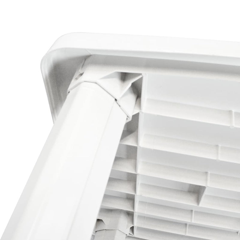 vidaXL Garden Table White 101x68x72 cm Plastic
