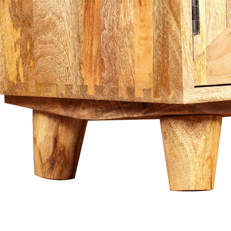 vidaXL TV Cabinet Solid Mango Wood 118x35x40 cm
