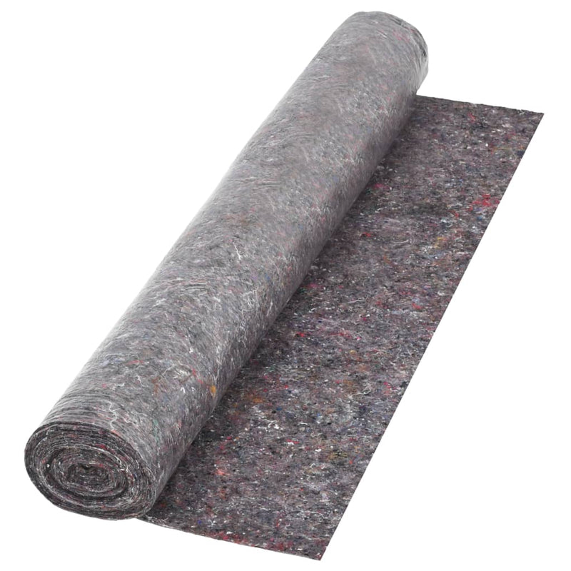 vidaXL Non-slip Painter Fleece 50 m 180 g/m² Grey