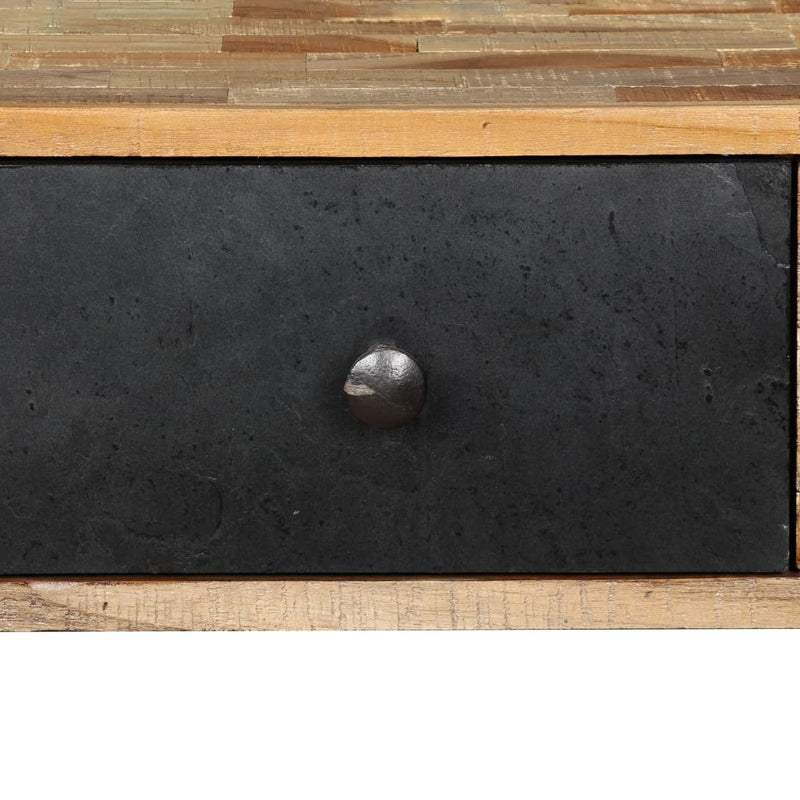 vidaXL Console Table 120x30x76 cm Solid Reclaimed Teak