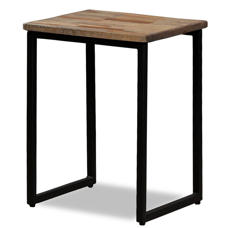 vidaXL 3 Piece Nesting Coffee Table Set Solid Reclaimed Teak
