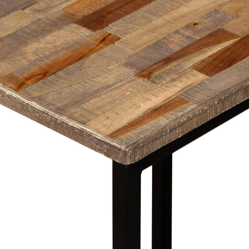vidaXL 3 Piece Nesting Coffee Table Set Solid Reclaimed Teak