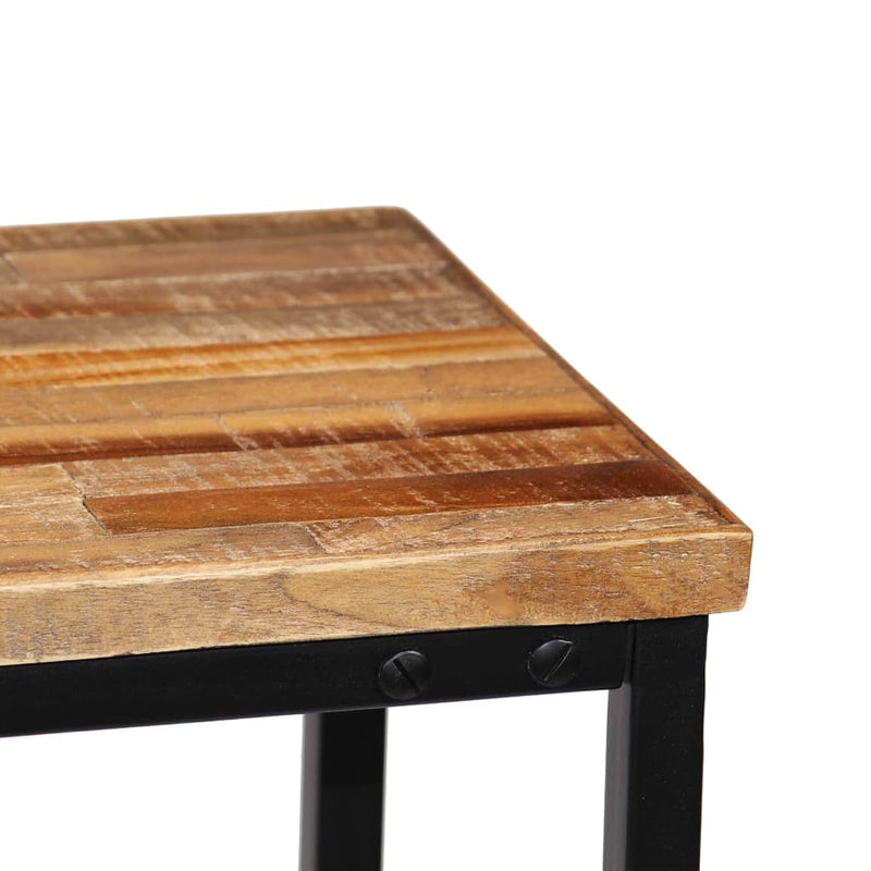 vidaXL Console Table Solid Reclaimed Teak 90x30x76 cm