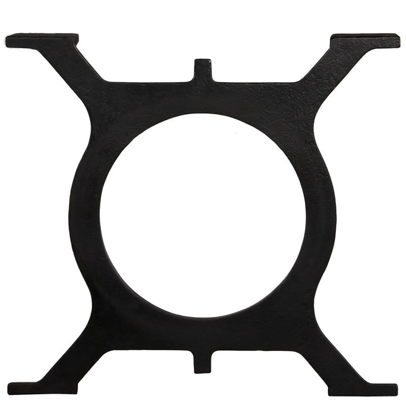 vidaXL Coffee Table Legs 2 pcs O-Frame Cast Iron