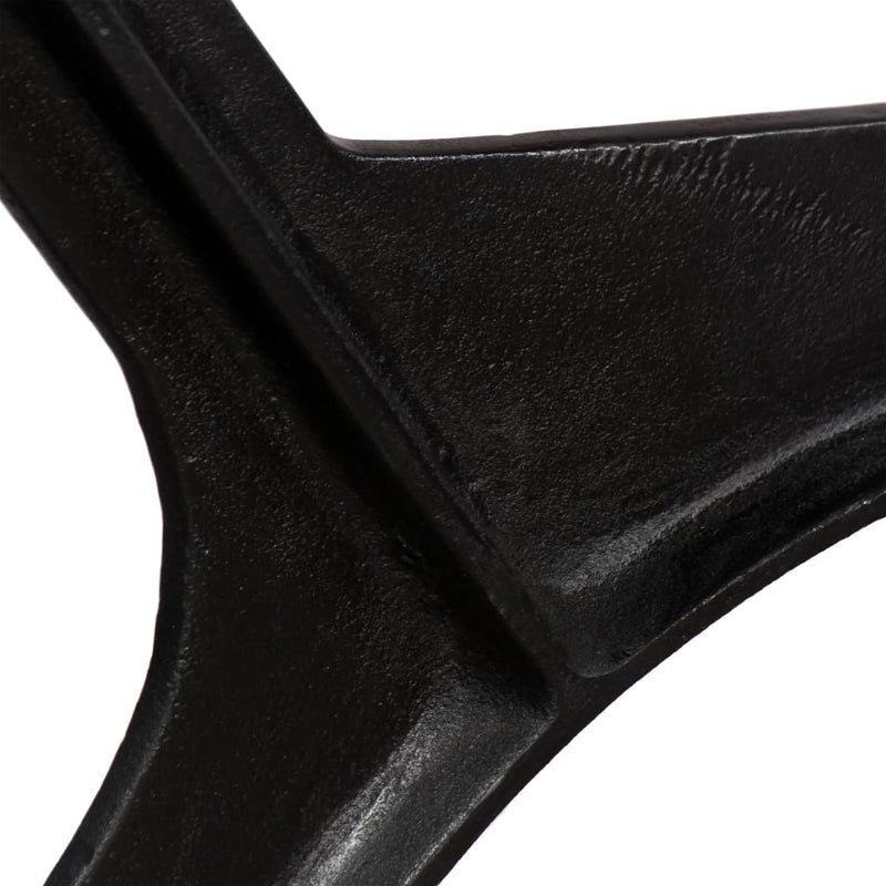 vidaXL Coffee Table Legs 2 pcs O-Frame Cast Iron