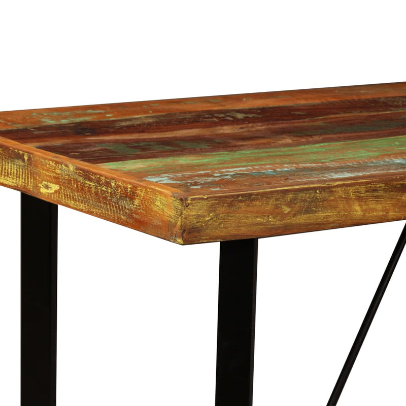 vidaXL Bar Table 120x60x107 cm Solid Reclaimed Wood