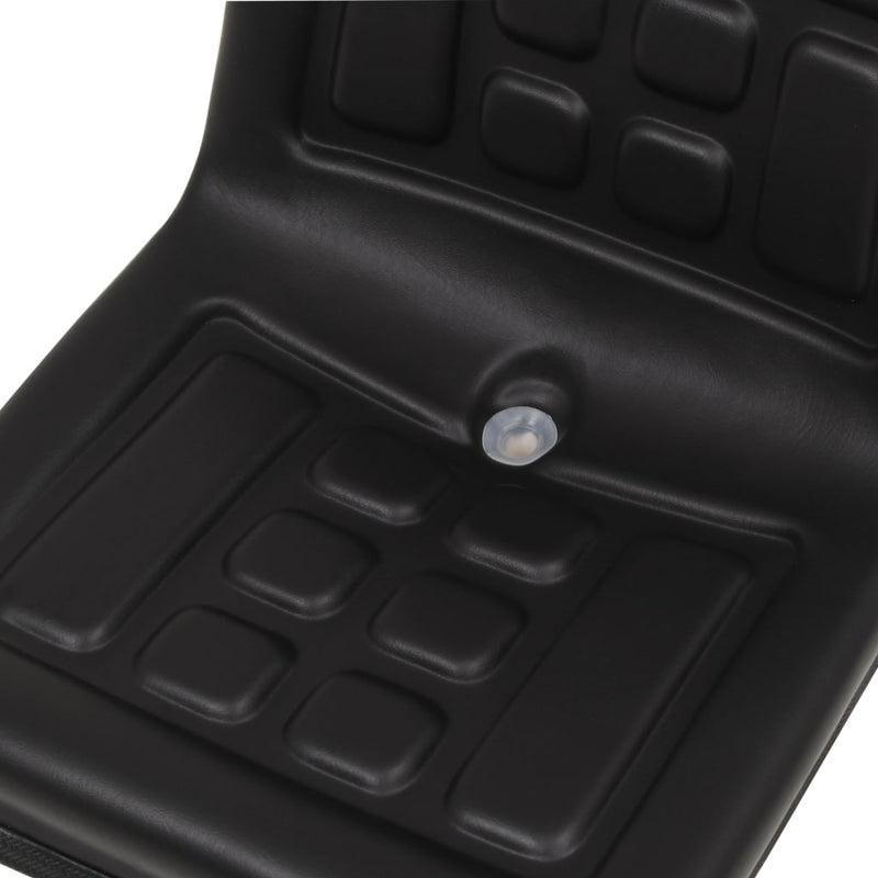 vidaXL Universal Tractor Seat Black