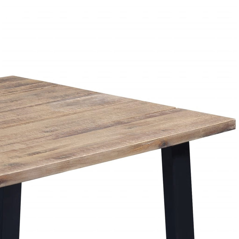 vidaXL Dining Table Solid Acacia Wood 170x90x75 cm