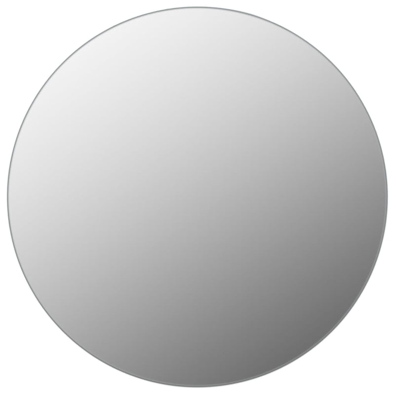 vidaXL Wall Mirror 70 cm Round Glass