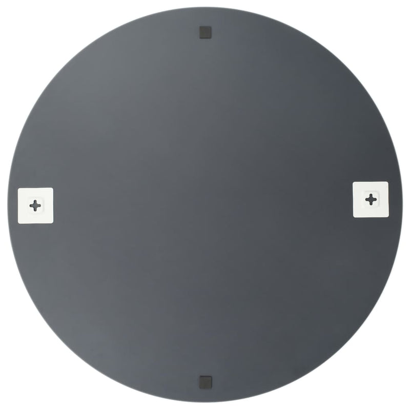 vidaXL Wall Mirror 70 cm Round Glass