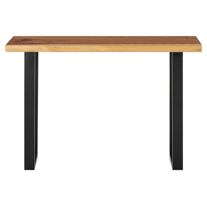 vidaXL Console Table Solid Suar Wood 110x35x75 cm