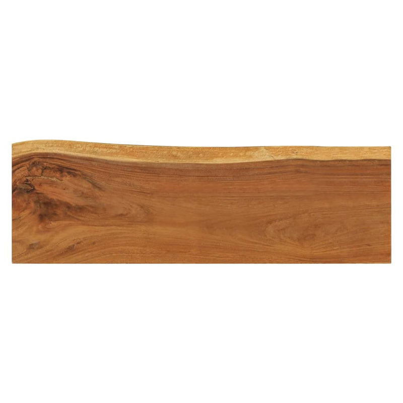 vidaXL Console Table Solid Suar Wood 110x35x75 cm
