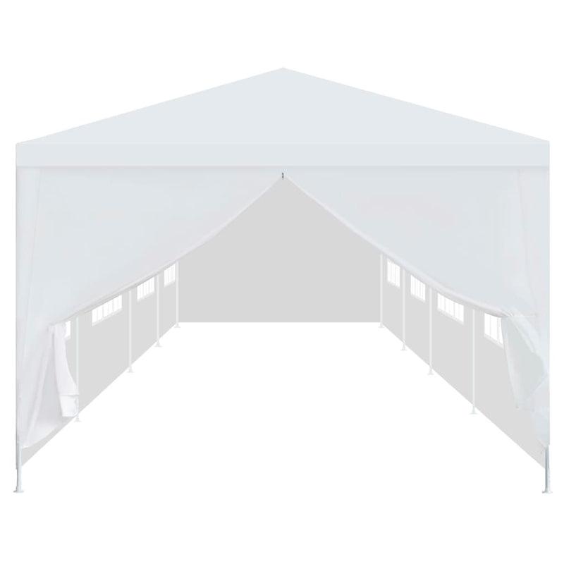vidaXL Garden Marquee 3x12 m White